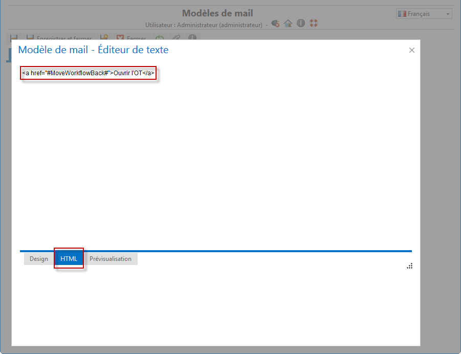 Permettre un retour dans le workflow ou une validation à l'aide d'un ...